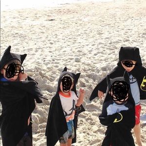 Pair of Batman towels